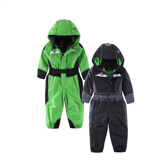 Online Traje de nieve niño niña mameluco traje de esquí traje de invierno impermeable y a prueba de viento
