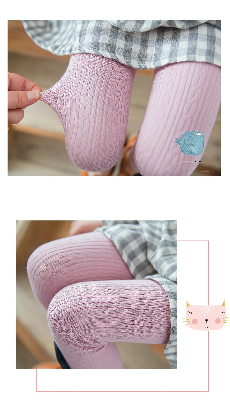 Г. Весенние новые стильные хлопковые леггинсы по щиколотку детские колготки в Корейском стиле с героями мультфильмов, носки для малышей