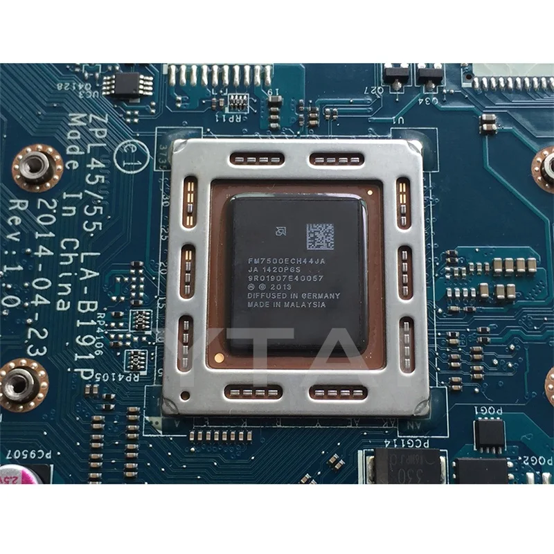 LA-B191P для hp 445 455 G2 Материнская плата ноутбука FX-7500 Процессор 779921-601 773080-601 тест неповрежденным