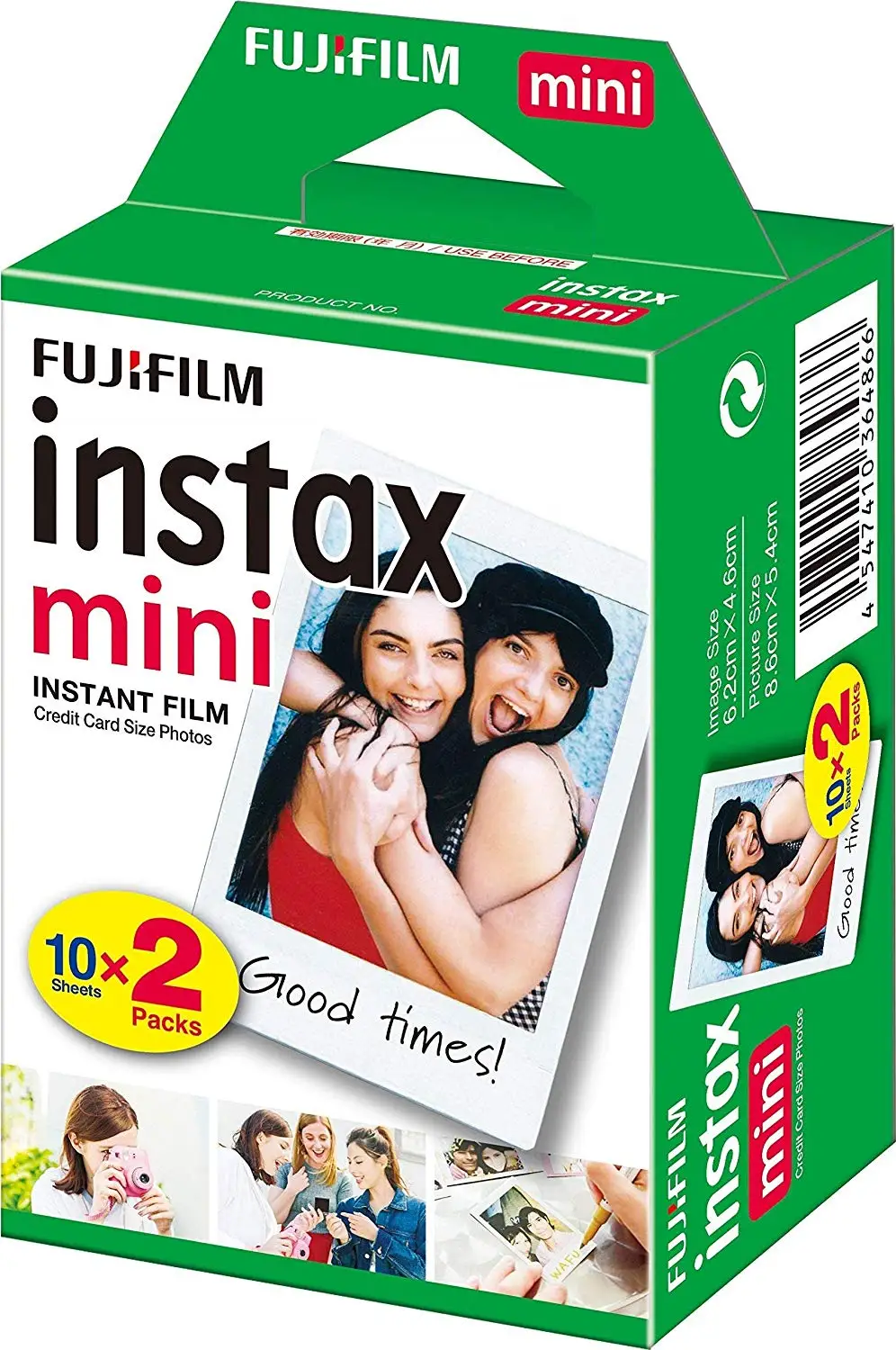 definido Arquitectura termómetro Fujifilm Instax Mini Brillo - Película fotográfica instantánea (2 x 10  hojas) - AliExpress Productos electrónicos
