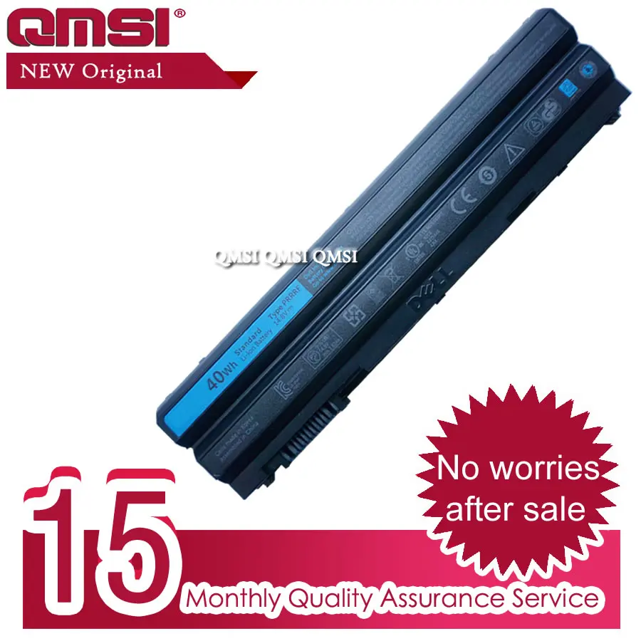QMSI 14 8 V 40WH оригинальный PRRRF аккумулятор применяется к Latitude E5420 E5520 E6420 E6430 ноутбук 4