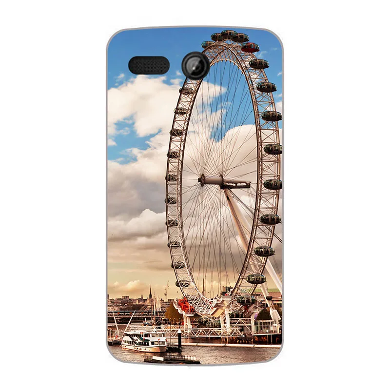 Мягкие силиконовые с рисунком, чехол для телефона, чехол для lenovo A399 A 399 5,", цветная задняя крышка, милый мультяшный цветочный чехол - Цвет: M25