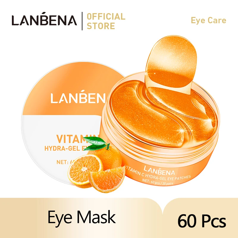

LANBENA Eye Mask Collagen Eye Patch Skin Care Retinol Anti Aging Remove Dark Circles Eye Bag Hyaluronic Acid Gel Moisturizing