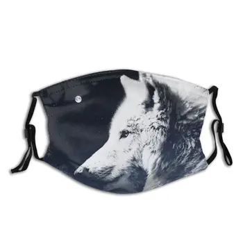 

protective mask with filter Wolf anti dust PM2.5 reuse adult teen child girl