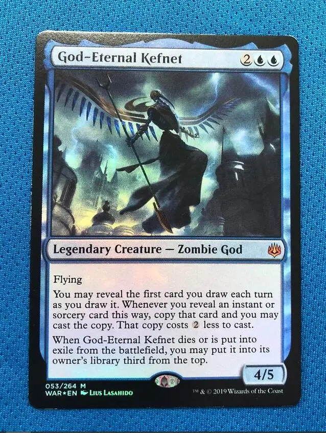 God-eternal kefnet WotS foil magician ProxyKing 8,0 VIP прокси-карты для сбора каждой карты mg