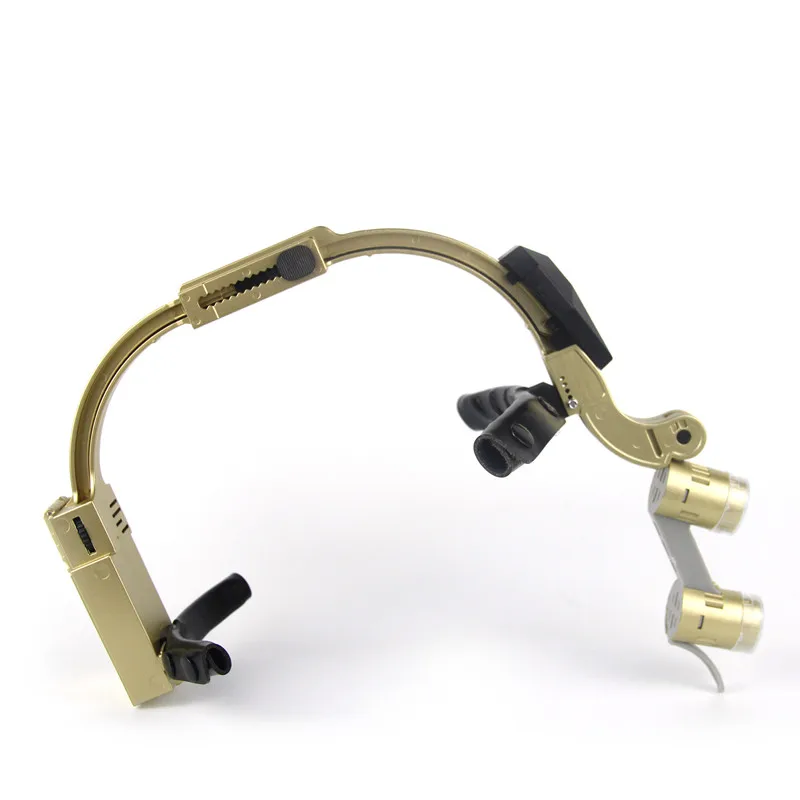 

Hight Quality 3.5-5X Binocular Magnifier Dentistry Surgical Dental Loupes Sensor Shadowless LED Medical Headlight Headlamp