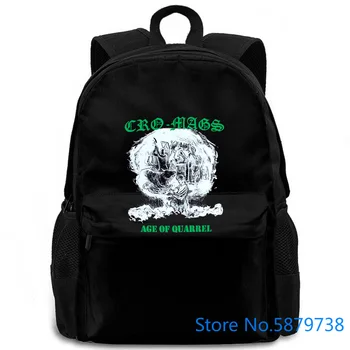 

CRO-MAGS THE AGE OF QUARREL'86 NEW BLACK /LONG Brand Printed women men backpack laptop travel school adult student