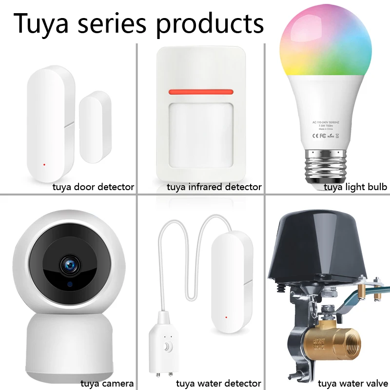 EARYKONG Tuya camera Tuyasmart Smart Life 720P HD IP камера Wifi монитор, домофон, вращение, функция ночного видения, приложение для Android IOS