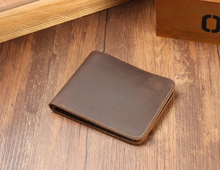 Ceny Portfel męski skórzany krzyżowy top portfel ze skóry bydlęcej retro casualowy portfel