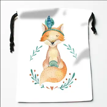 

Custom Purple deer Drawstring Bags Printing Fashion Travel Storage Mini Pouch Swim Hiking Toy Bag Size 18x22cm#20200616-21