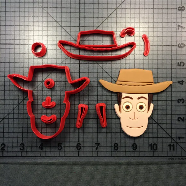 Toy-Story-Woody-Cookie-Cutter-Set-Cartoon-Character-284