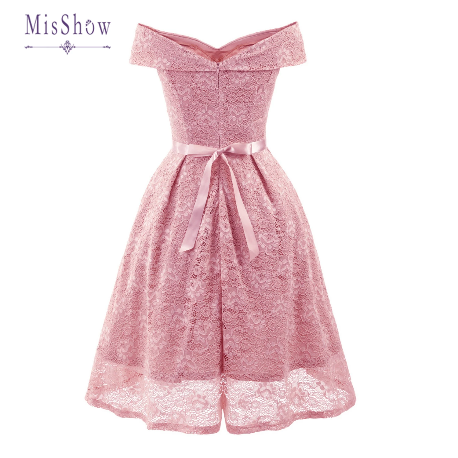 In Stock New Cocktail Dresses Floral Lace Retro Robe Vintage Rockabilly Plus Size Party Dress Prom Homecoming Dresses