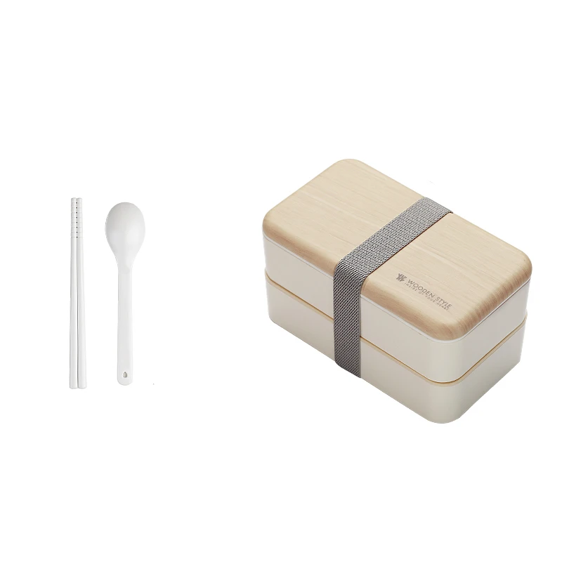 Ceramic Bento Lunch Box with Wooden Lid – InnerUnion