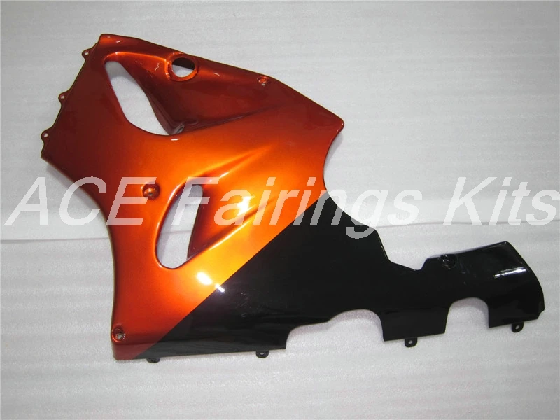 ABS обтекатель комплект подходит для Kawasaki Ninja ZX7R ZX-7R 1996-2003 96 97 98 99 00 01 02 03 Обтекатели на заказ Оранжевый Черный