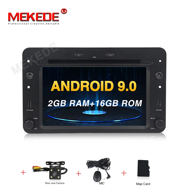 add camera MEKEDE 4G 64G Android 9,0 автомобильный DVD gps для Alfa Romeo spider Alfa Romeo 159 Brera 159 Sportwagon Радио Стерео Автоматическая навигация - Цвет: add camera