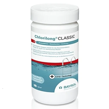 

Bayrol Chlorilong Classic 1,25 kg cloro Tablette 250 g sobre la duración Desinfectante