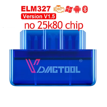 elm327 Pic18f25k80 Bluetooth V1.5 автоматический сканер Elm 327 25k80 Obd2 диагностический сканер Оборудование 1,5 Andorid Pc - Цвет: no 25k80 chip