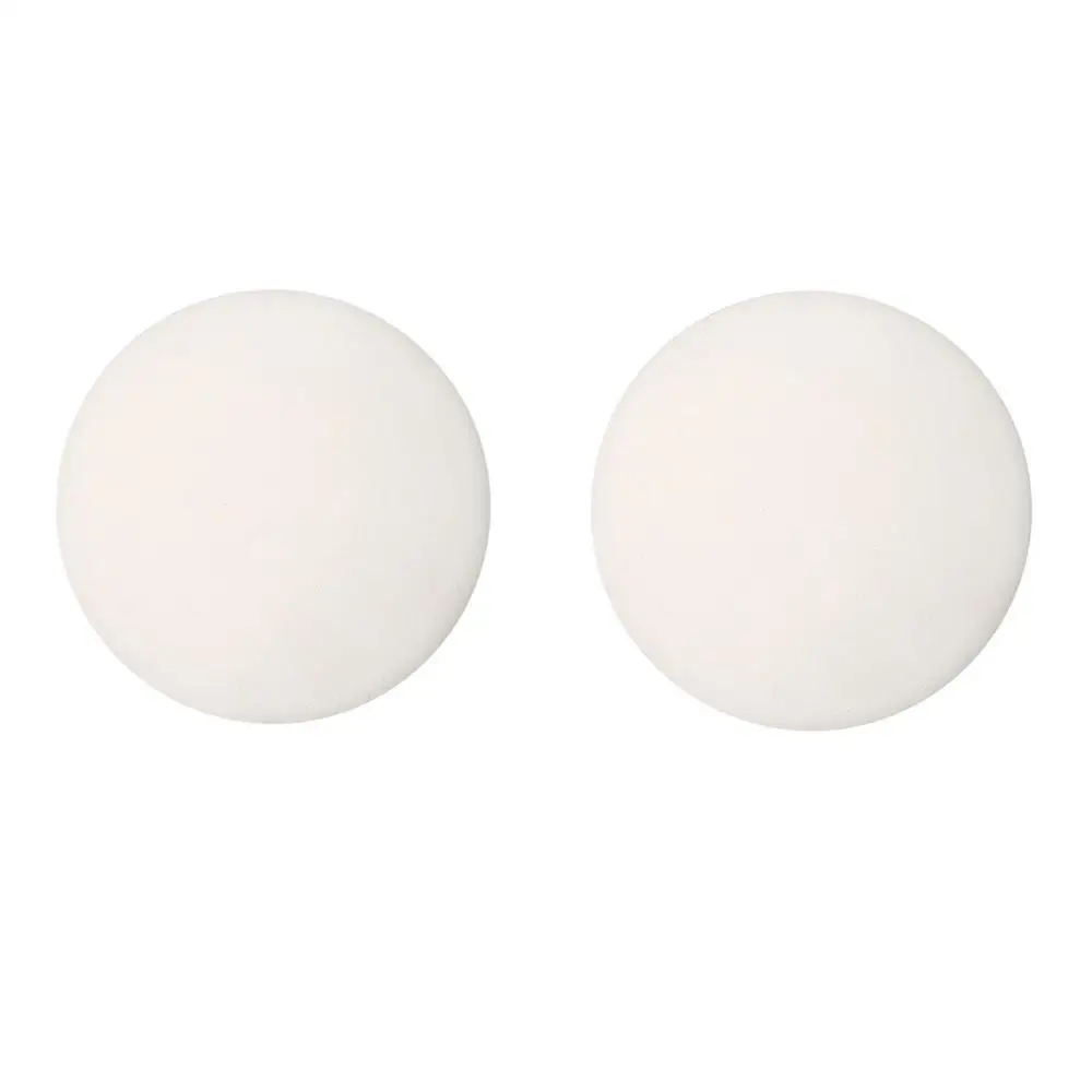 white 2PCS 2/4 шт. дверные ручки бампера фиксаторы уход за кожей лица маска самоклеющиеся резиновое круглое дома задняя дверь аварии ограничители открывания дверей резиновый протектор стены L* 5 - Цвет: white 2PCS