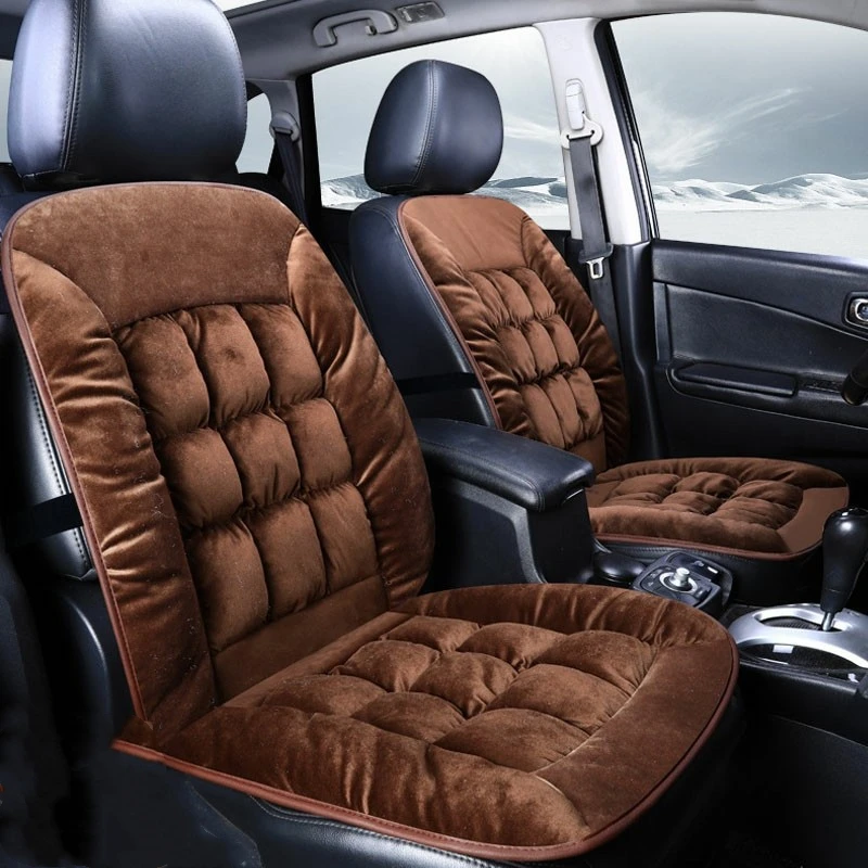 Car Seat Cover Winter Warm Cushion Anti-slip Universal Front Chair Breathable Pad for Vehicle Auto Protector | Автомобили и