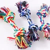 1PC 15/18/20/25cm Cotton Rope Pet Dog Toy Dog Cotton Chew Knot Toy Durable Braided Bone Rope Puppy Molar Cleaning Teeth Toys Pet 3