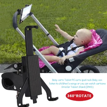 

Baby Stroller Cart Tablet Stand Holder Rack Mount Bracket Outdoor Frame Shelf for Ipad Tablet Baby Care Stroller brinquedos Acce