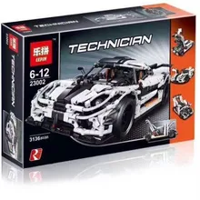 Конструктор lepinblocks Technics 23002 Супер-кар Technic совместим с Лего 4789 LN-23002