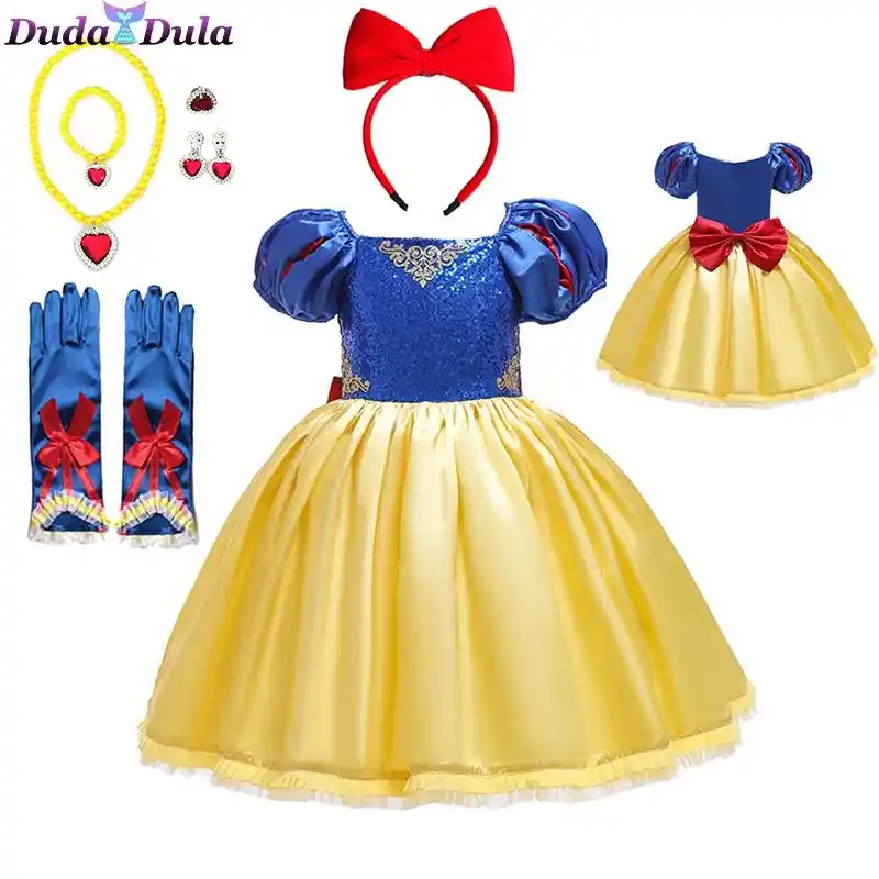 Vestido De Blancanieves Para Nina Vestido De Princesa Para Fiesta Regalos Para Bebe Disfraz De Halloween Vestidos De Tutu Para Nina Pequena Disfraces Para Ninas Aliexpress