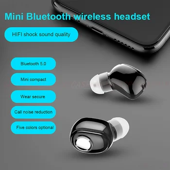 

L15 Mini Bluetooth 5.0 Wireless Earphone In-ear Earbud HiFi Sound Quality Sports earphone Stereo Headset For Smartphones