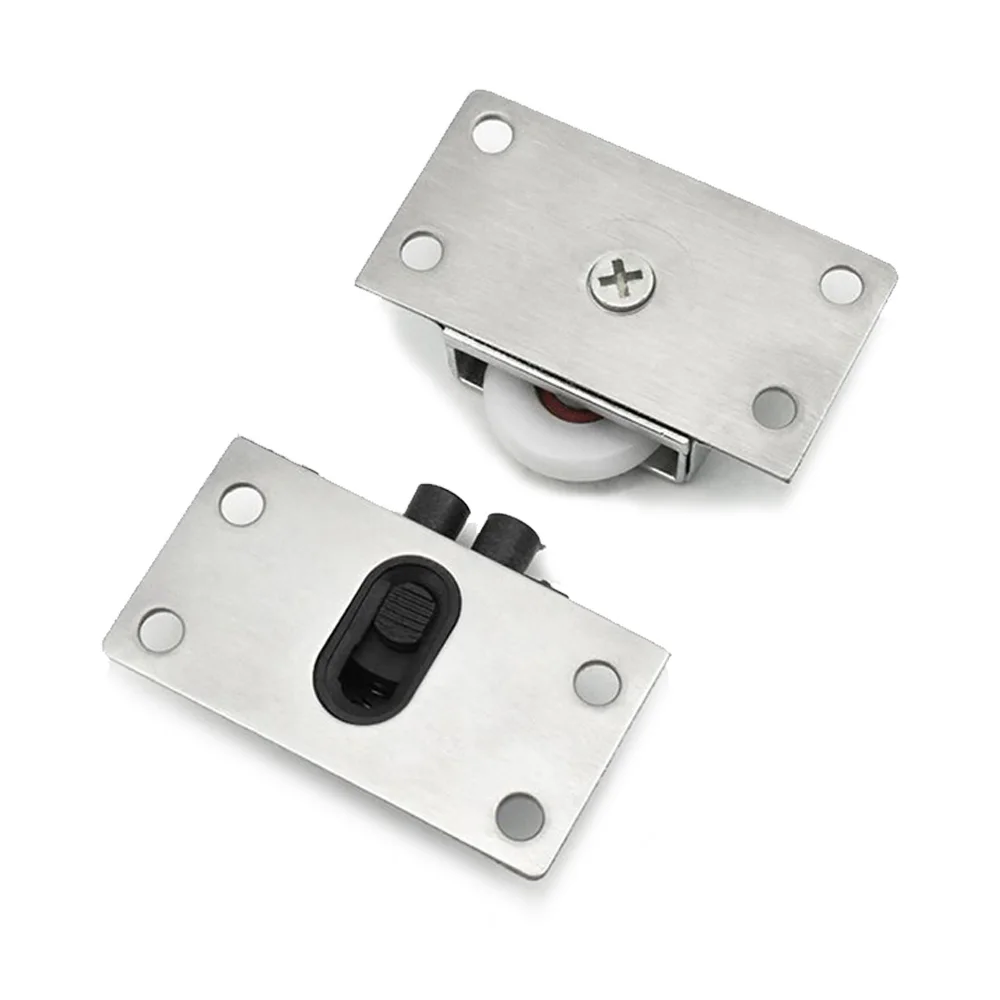 Раздвижные двери шкив колеса Push Pull Rail нержавеющая сталь для шкафа шкаф