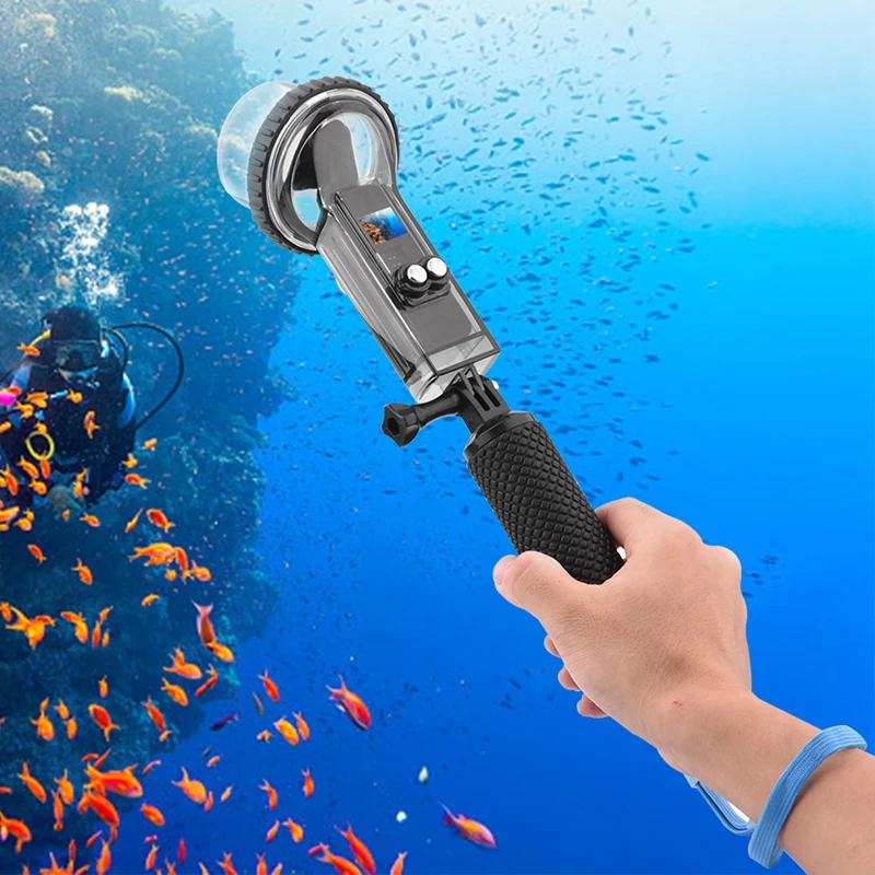 for DJI OSMO Pocket Waterproof Diving Housing Case +Buoyancy Rod 60M Underwater Surfing Protector Bag Handheld Gimbal Stabilizer |
