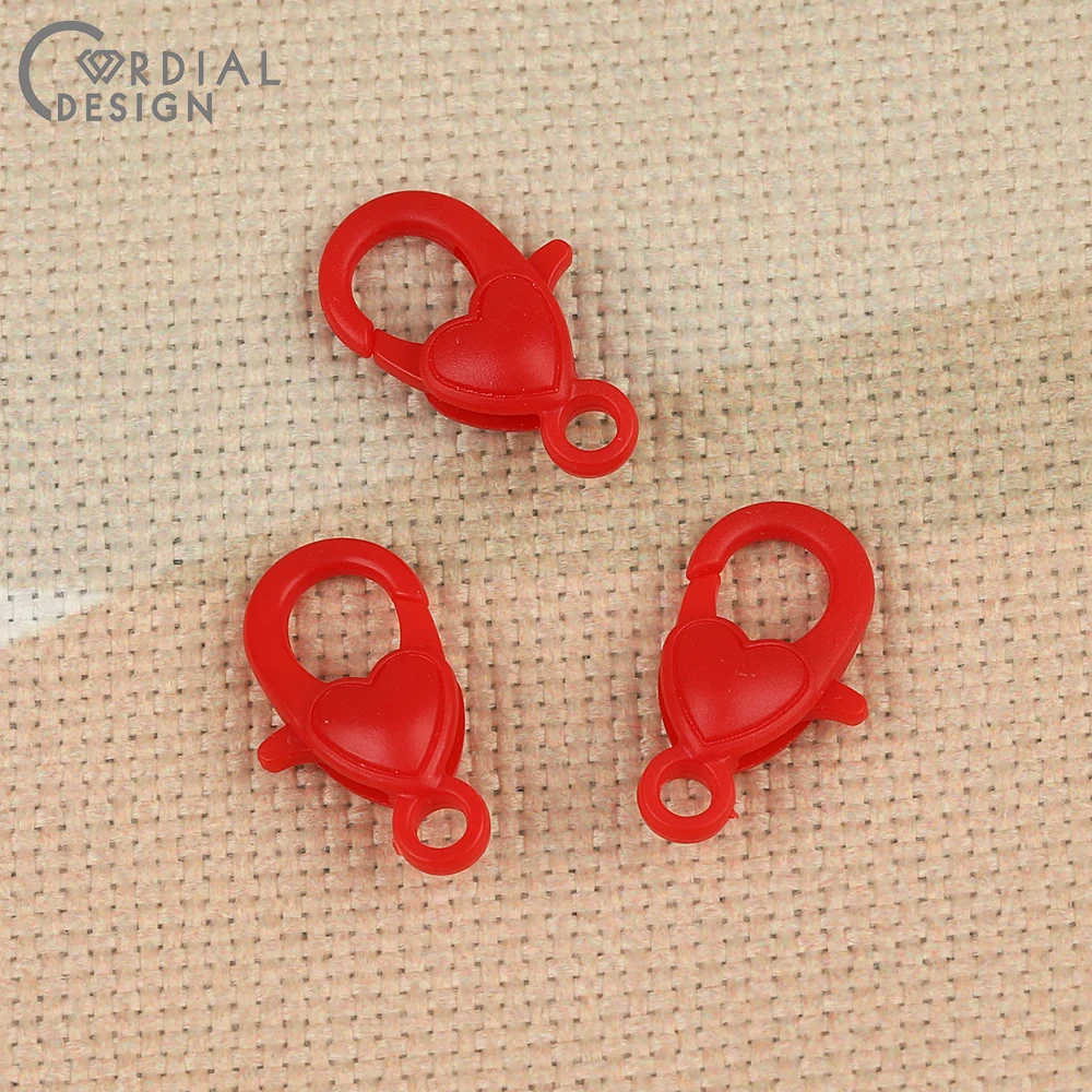 Cordial Design 20Pcs Acrylic Lobster Clasp/DIY Making/Jewelry Findings & Components/Hand Made/Clasps & Hooks/Jewelry Accessories - cordial