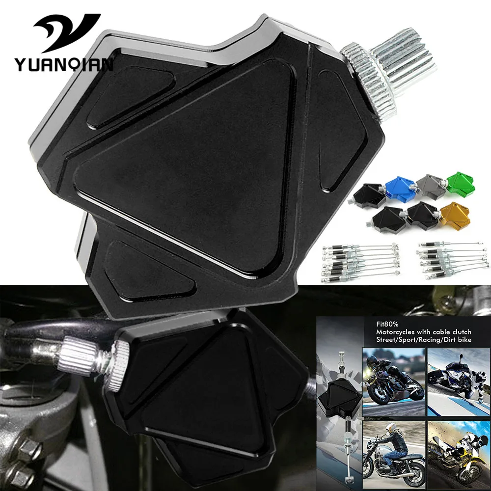 

Universal Motorcycle Accessories Aluminum Clutch Lever Easy Pull Cable System For Honda CRF250R CRF110F CRF125F CRF100F CRF150F