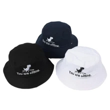 Креативная ковшовая шляпа, унисекс, складная Кепка с динозавром Бобом, хип-хоп Gorros, мужская летняя кепка, s Панама, рыболовная Панама