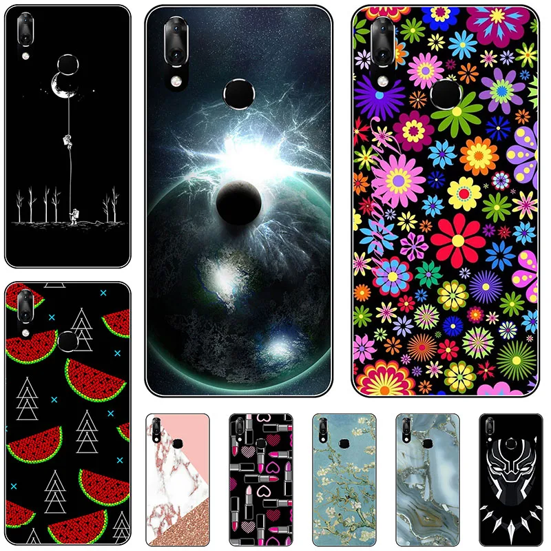 Silicon Cover For Vodafone Smart X9 Cute dog and cat Phone Case Soft TPU Shell Coque Fashion Bags | Мобильные телефоны и