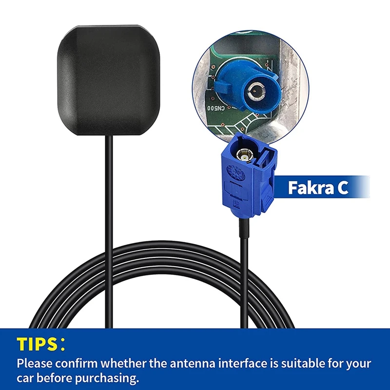 POPLIS Waterproof Active Navigation GPS Antenna Fakra For RNS510 For Columbus - View #4