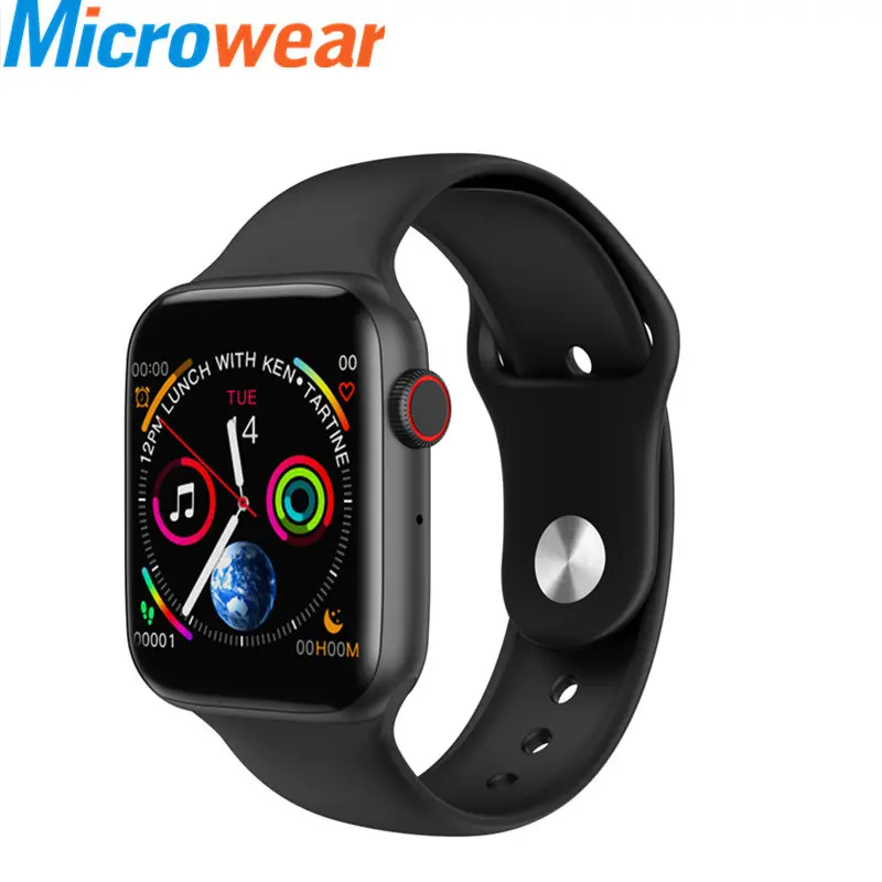 

W34 Smart Watch Men Women Heart Rate Monitor ECG Smart Clock For Iphone Xiaomi Huawei Samsung VS IWO 9 IWO 10For IOS Android