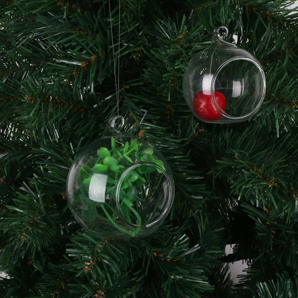 Висячие свечи стекло подсвечники держатель хрустальная ваза для домашнего