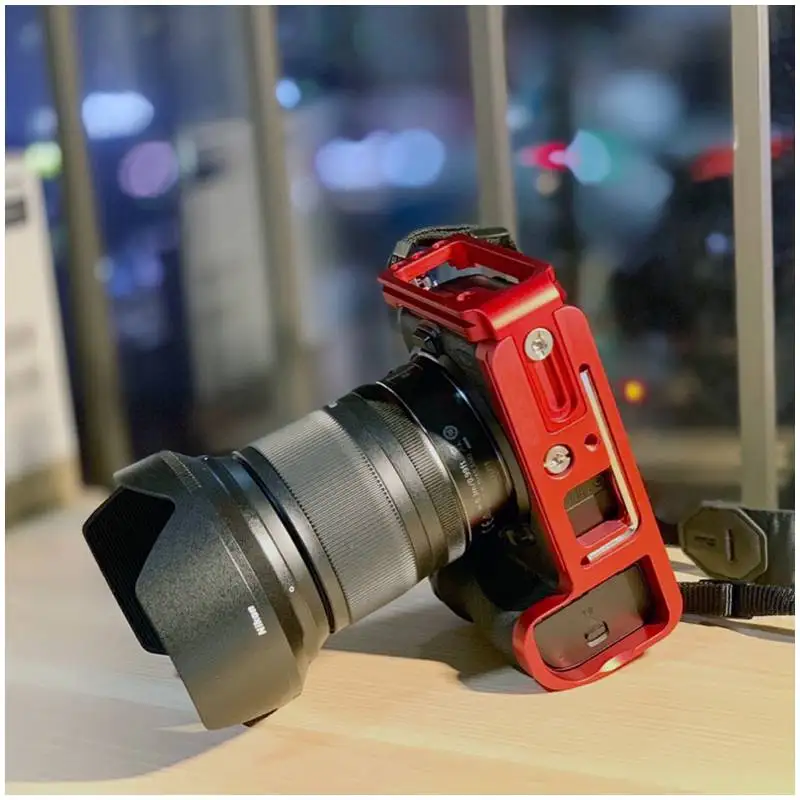 Acessórios para Câmera em l Placa de Suporte de Metal com Liberação Parafuso de Montagem para Nikon Rápida z6 Z6ii z7 Z7ii 1 - 4 z5 - Image 6