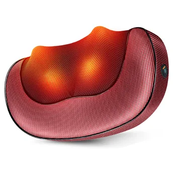 

Neck Massager Shiatsu Neck Back Massager with Heat Electric Shoulder Massager Deep Tissue Kneading Massage Pillow