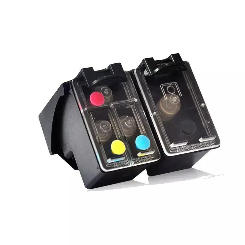 Cartucho recargable + 400ML de tinta] 21 22 cartucho HP Deskjet serie 3915  3920 F4100 F2100 F2280 2100 F2180 F2280 F4180 F2200 D2300|ink for hp|ink  cartridge for hpcolor cartridges - AliExpress
