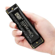

10-hole C Blues Harmonica Custom Free Engraved Name Phosphor Bronze Gong Blues Professional Performance Instrument Melodica