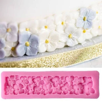 

3D Flowers Silicone Cake Mold DIY Fondant Cake Chocolate Decorating Baking Tools Orchid Shape Cupcake Baking Mold