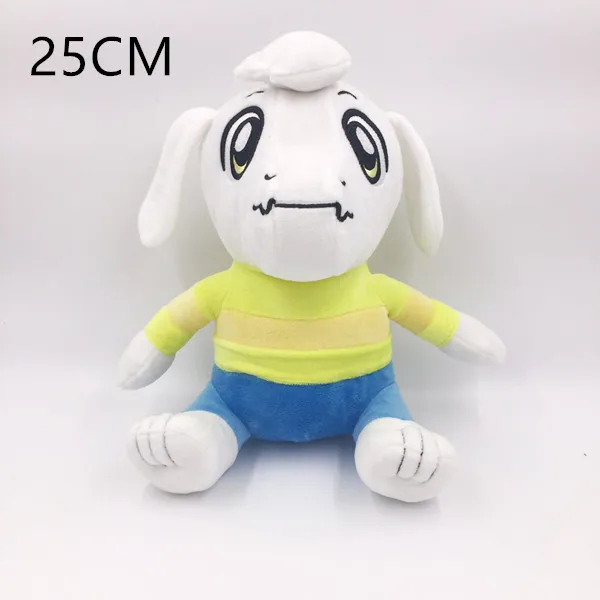 Undertale Sans Asriel Toriel Temmie Undyne Мягкая кукла плюшевая игрушка для детей рождественские подарки - Цвет: Asriel