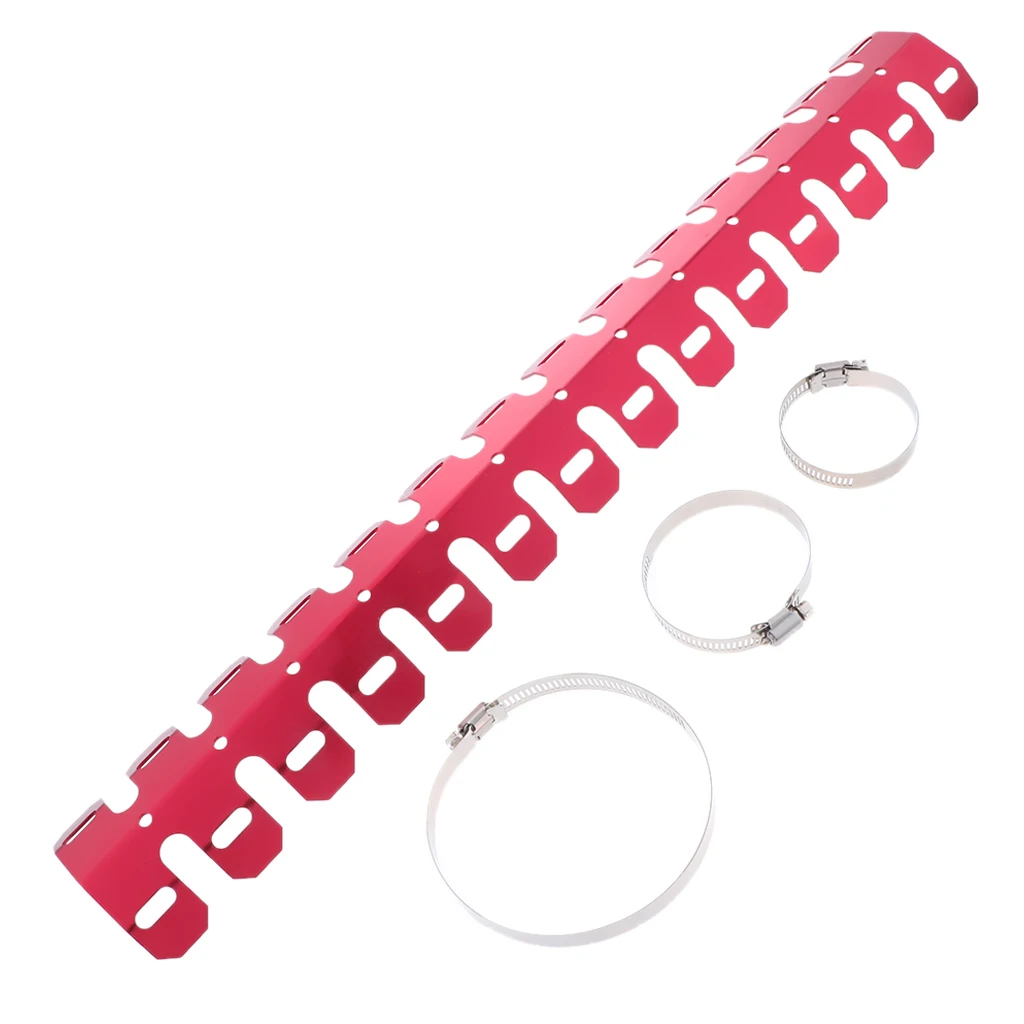 60cm Exhaust Pipe Protector Guard Heat Shield for 2 Stroke Motorcycle Motorbike Motorcross Dirt Bike