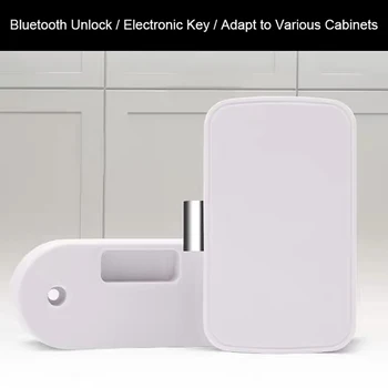

New Type Intelligent Electronic Bluetooth Lock Wireless App Control File Lock Shoe Storage Cabinet Lock Drawer Furniture Lock