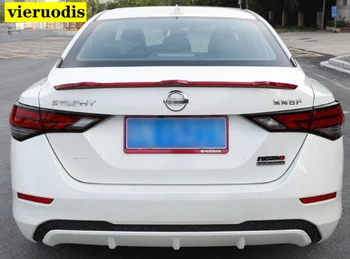 

For High Quality ABS Plastic Spoiler Primer Color Car Tail Wing Rear Trunk Spoiler For Nissan Sentra SYLPHY 2019 2020