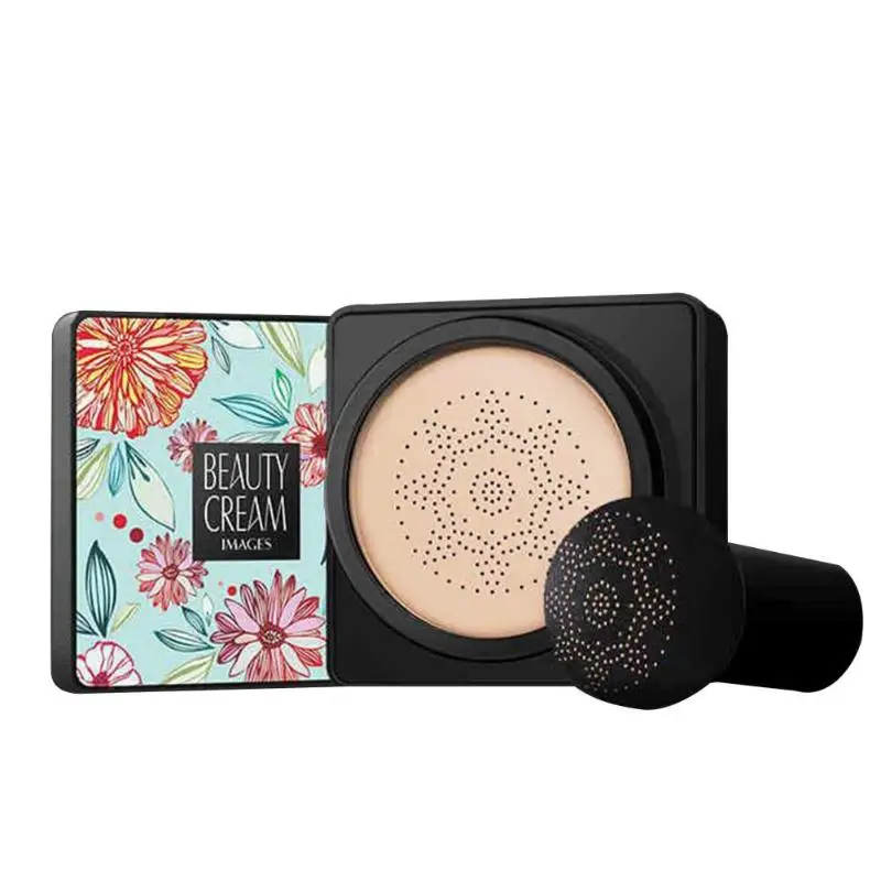 BB Air Cushion основа Корейская Грибная головка CC крем отбеливающий консилер макияж косметика водостойкая осветляющая основа для лица тон M - Цвет: ivory white