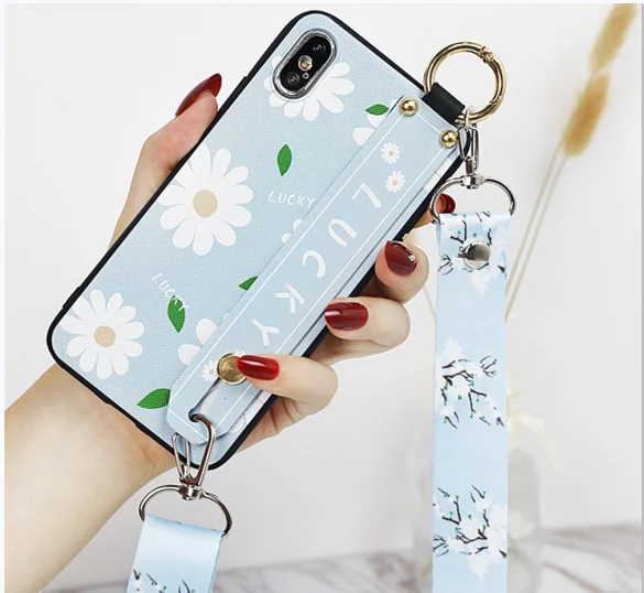 phone bag case Для huawei mate 20 30 10 9 P30 P20 pro lite X P Smart plus 201 9 Z Y7 pro prime Y9 чехол-накладка из ТПУ с цветком Маргаритки - Цвет: phone bag case