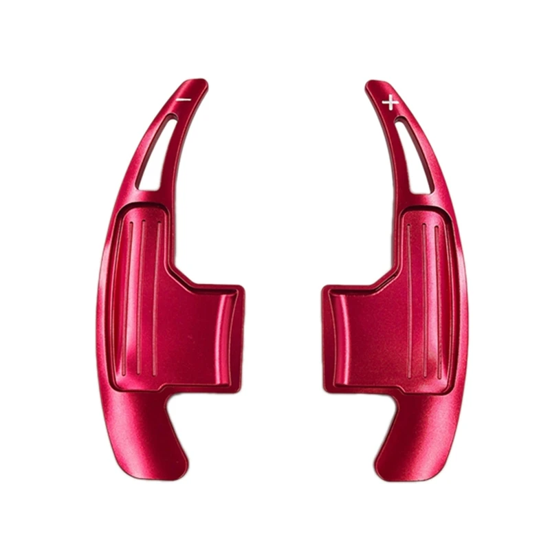 

Aluminum Red Paddle Shifter Extensions Fit for Ford Mustang 2015-2019