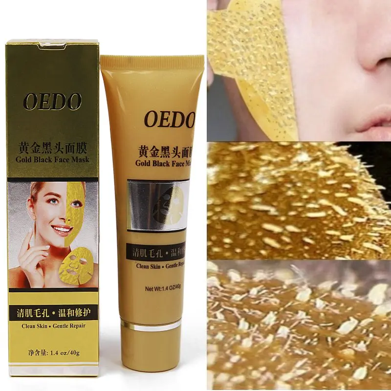 

Remove blackhead shrink pores Improve rough skin Acne remove blackhead gold mask